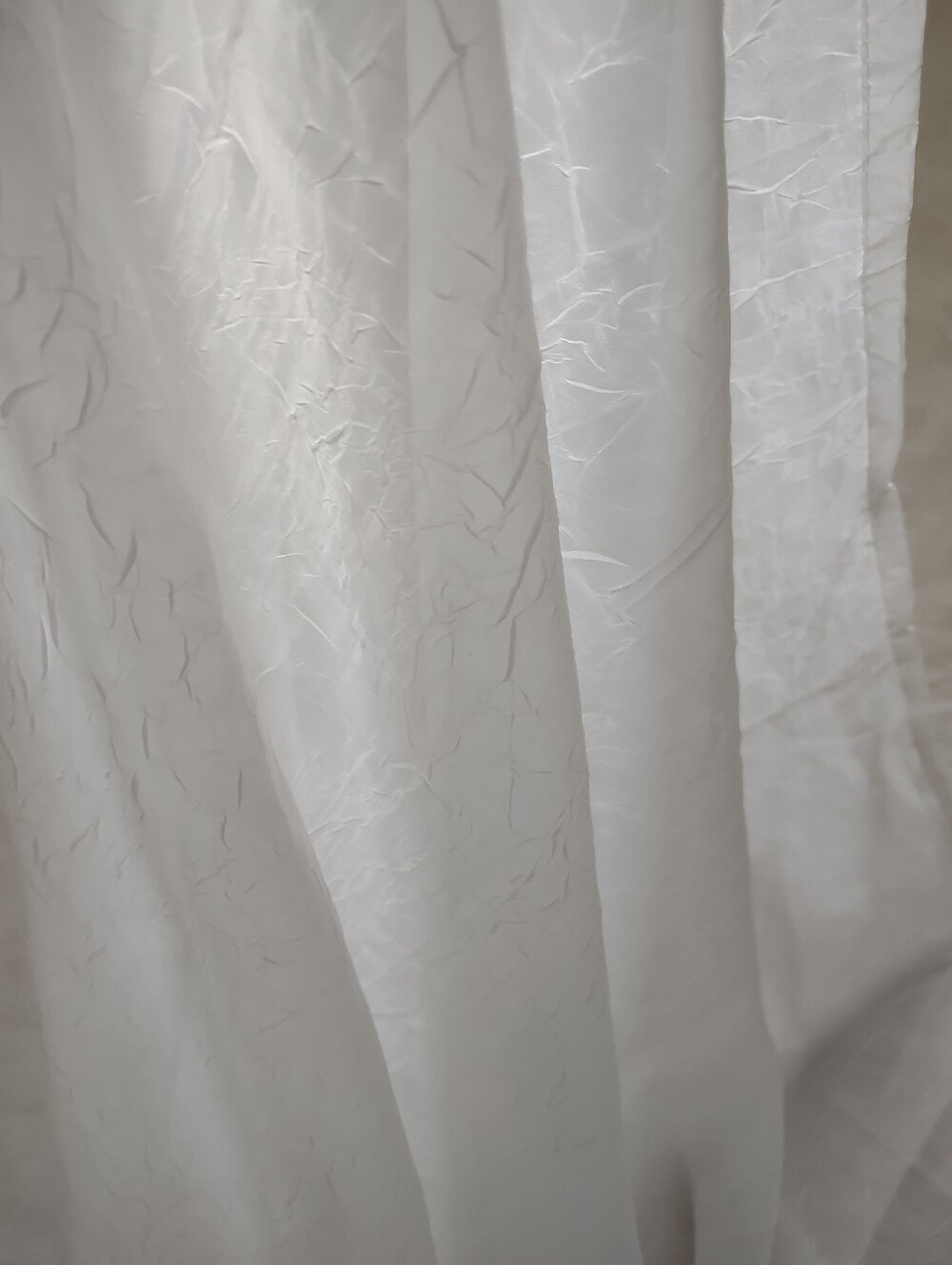 Sheer Textured Scarf Valance